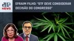 PEC das drogas é aprovada na CCJ do Senado; Dora Kramer e Cristiano Vilela analisam
