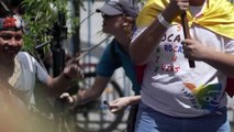 Manifestantes exigen el fin de los mecheros petroleros en Ecuador