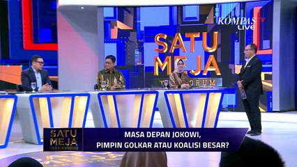 Golkar: Hubungan Kami dengan Jokowi Sangat Dekat dan Kami Awasi Kebijakannya | SATU MEJA