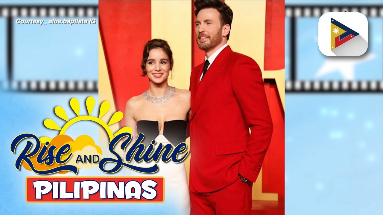 TALK BIZ | Alba Baptista, ibinahagi ang photos ng frist red carpet appearance nila ng asawang si Chris Evans sa Oscars