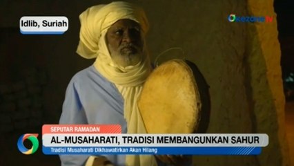 Al-Musaharati, Tradisi Membangunkan Sahur