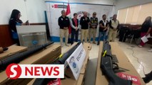 Peru police arrest 18 in crackdown on arms trafficking, probing candidate's murder
