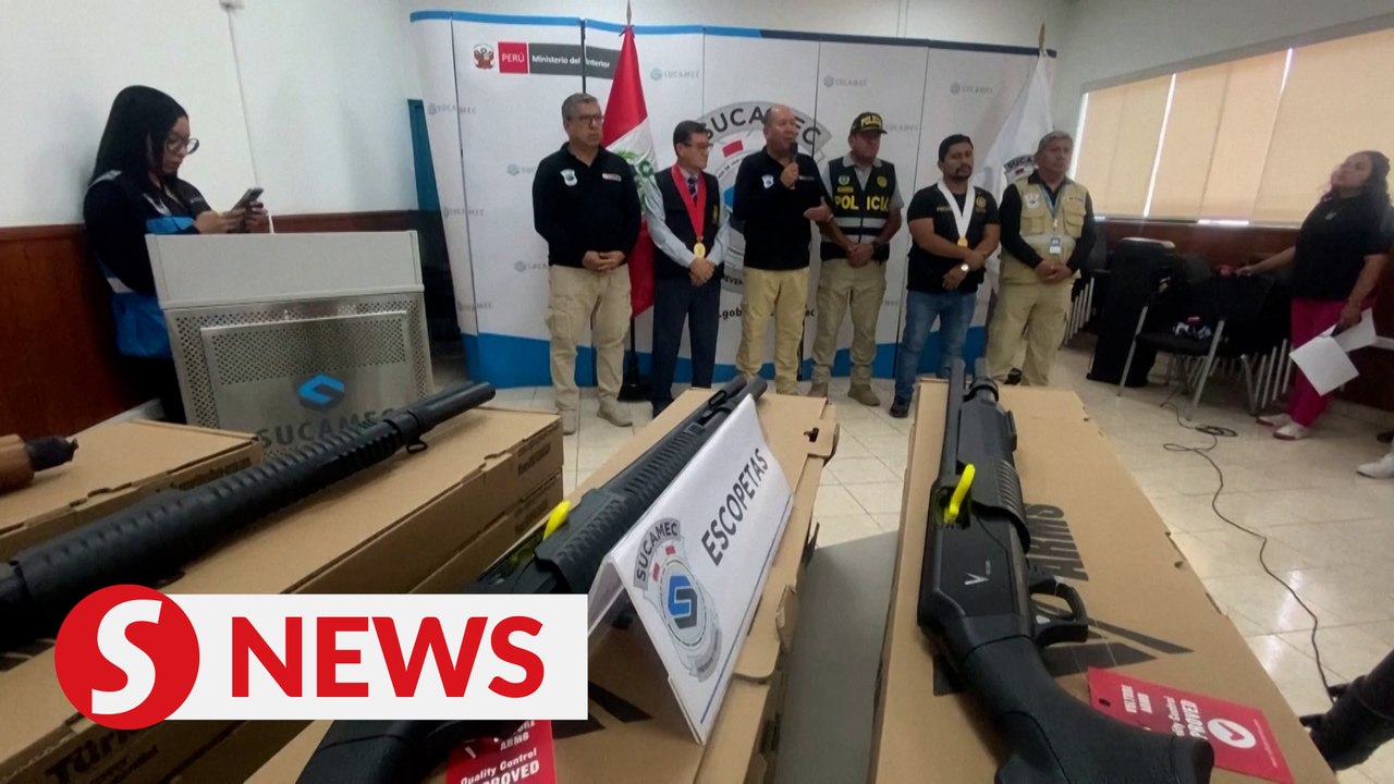 Peru police arrest 18 in crackdown on arms trafficking, probing candidate's murder