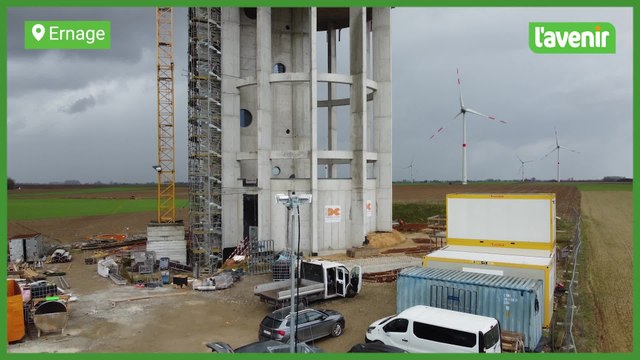 Un nouveau Château d'Eau à Ernage ( Gembloux )