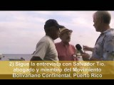 2ª parte: Salvador Tío y la lucha por los puertorriqueños presos por su lucha contra los bombardeos y por la independencia de Puerto Rico