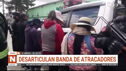 desarticulan banda de atracadores