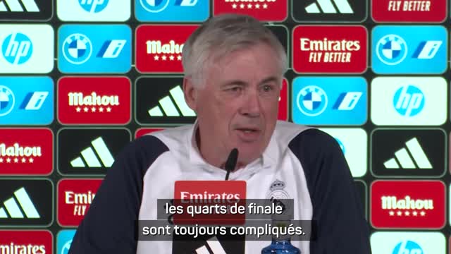 Real Madrid - Ancelotti : "Ce sera dur pour nous, mais pour City aussi"