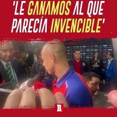 Javier Hernández atendió a los medios de comunicación tras la eliminación de Chivas