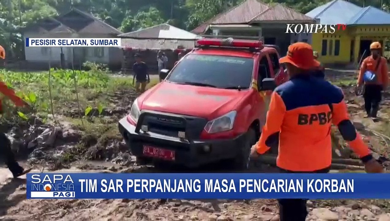 5 Korban Banjir dan Longsor Sumbar Belum Ditemukan, Tim SAR Perpanjang Masa Pencarian