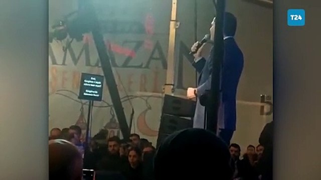 Cumhur İttifakı’nın İBB Başkan adayı Murat Kurum yaptığı gaflardan sonra prompter dışına çıkmıyor