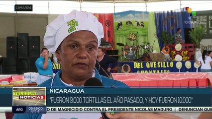 Nicaragua celebra la decimosegunda edición del festival del quesillo más grande