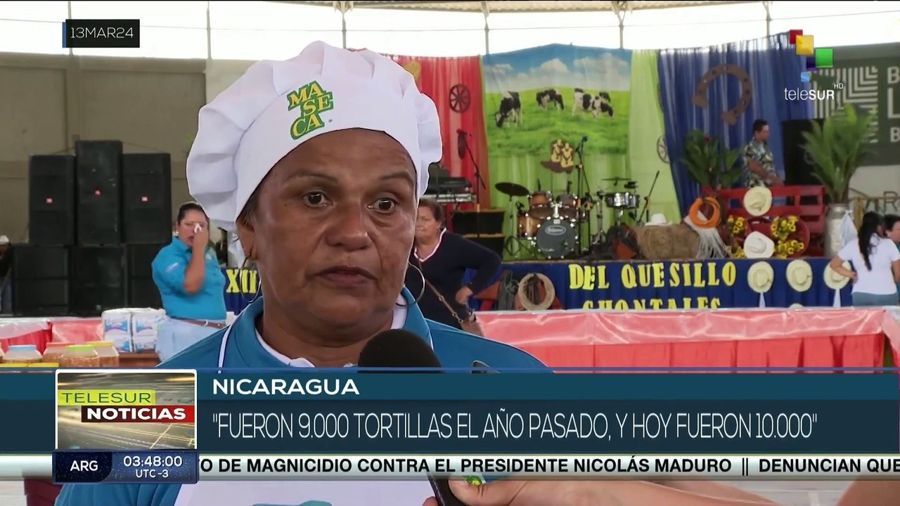 Nicaragua celebra la decimosegunda edición del festival del quesillo más grande