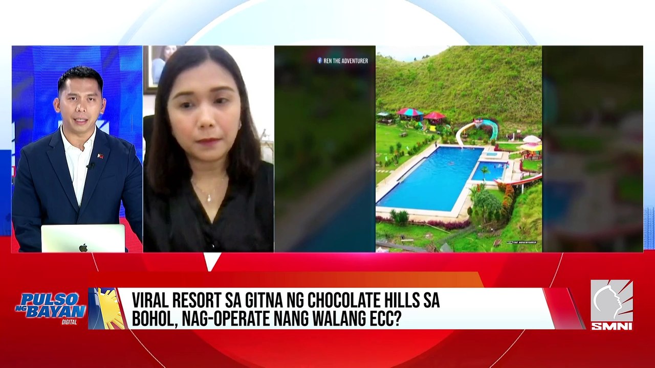 Viral resort sa gitna ng Chocolate Hills sa Bohol, nag-operate nang walang ECC?