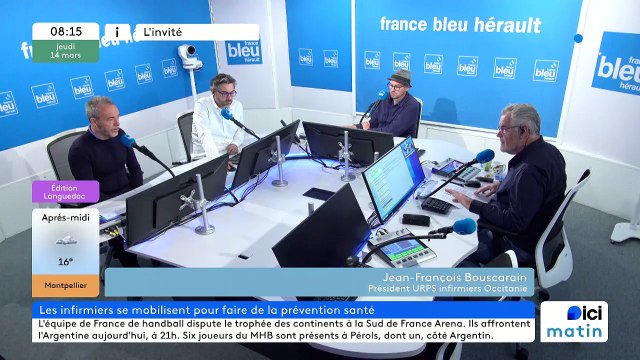 Jean-François Bouscarain, président URPS Infirmiers Occitanie