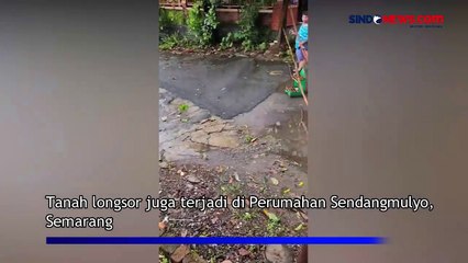 Ini Potret Dua Perumahan di Kota Semarang yang Diterjang Longsor
