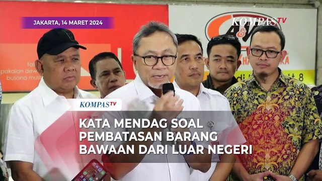 Mendag Zulhas Buka Suara soal Pembatasan Barang Bawaan dari Luar Negeri