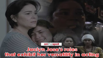 On the Spot: Jaclyn Jose's roles that exhibit her versatility in acting