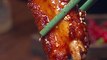 Chinese cuisine sweet and sour pork ribs
