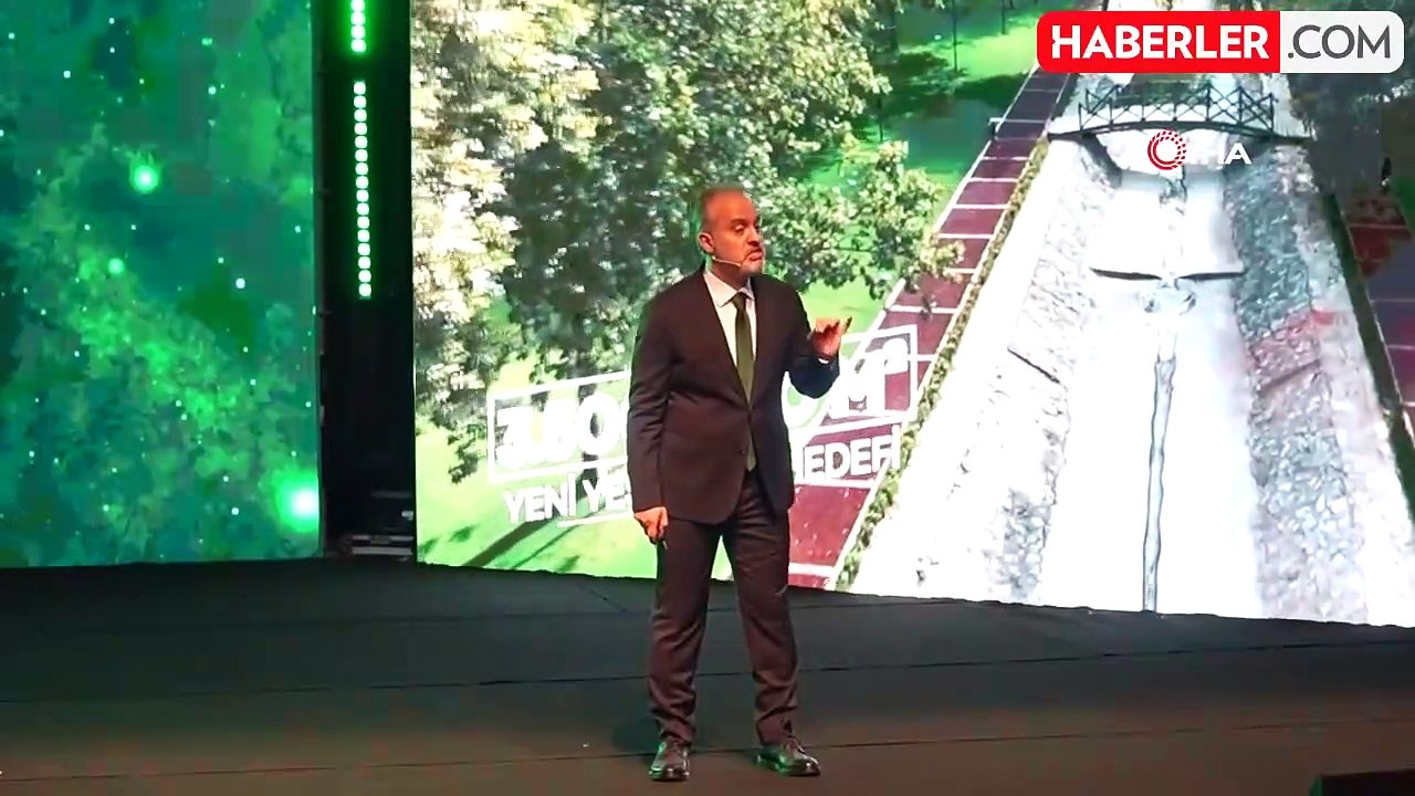 Başkan Aktaş'tan 3.5 milyon metrekare yeni yeşil alan sözü
