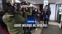 Aux Pays-Bas, le chef de file d'extrême droite, Geert Wilders, ne sera pas Premier ministre