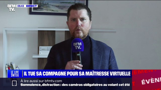 Il nourrit de profonds regrets : Jean-Baptiste Joan, avocat de Nicolas H. qui a tué sa femme pour sa maîtresse virtuelle, témoigne sur BFMTV