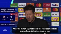 Simeone says being written off was “the best thing that could happen”