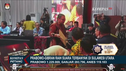 Video herunterladen: Rekapitulasi KPU: Prabowo-Gibran Raih Suara Tertinggi di Sulawesi Utara