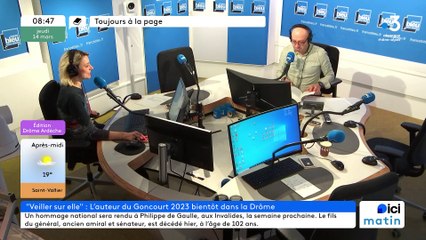 Goncourt 2023 : Jean-Baptiste Andréa à Montélimar pour rencontrer ses lecteurs