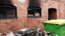 The Curry House, Shrewsbury, fire aftermath