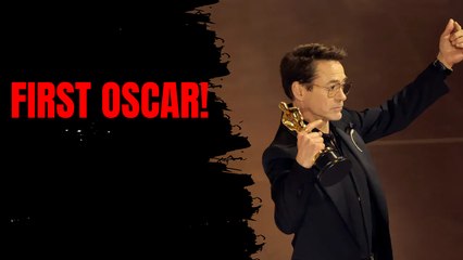 Robert Downey Jr.'s Oscar Night