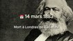  14 mars 1883 Mort à Londres de Karl Marx le Pionnier de la Pensée Révolutionnaire 