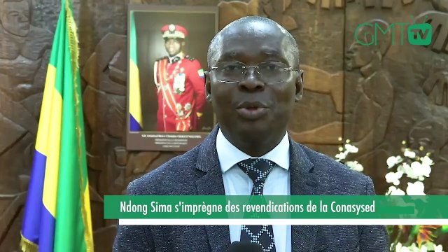 [#Reportage] Gabon : Ndong Sima s'imprègne des revendications de la Conasysed