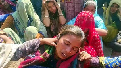 10 घंटे चक्काजाम के बाद भी नहीं हुई सुनवाई तो थाने में रखा शव