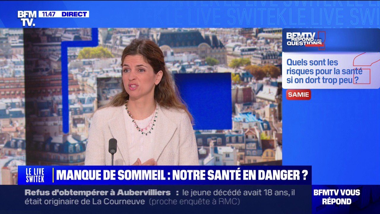 Quels sont les risques pour la santé si on dort trop peu ? BFMTV répond à vos questions