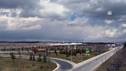 Konya'da askeri eğitim uçağı düştü