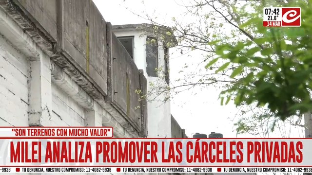 Milei analiza promover las cárceles privadas: ¿qué es lo que propone?
