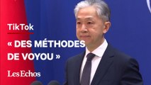 « Des méthodes de voyous » : la Chine dénonce un projet de loi contre TikTok aux Etats-Unis