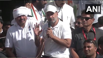 महाराष्ट्र के नासिक में कांग्रेस सांसद राहुल गांधी ने कर्जमाफी का मुद्दा उठाया