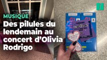 Aux concerts d’Olivia Rodrigo, les fans repartent avec des pilules du lendemain et des préservati