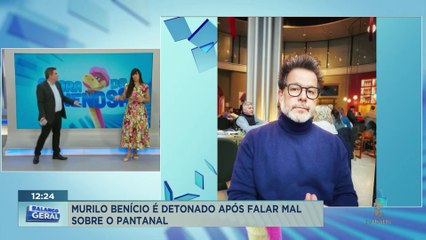 Murilo Benício causa polêmica ao falar mal sobre Pantanal