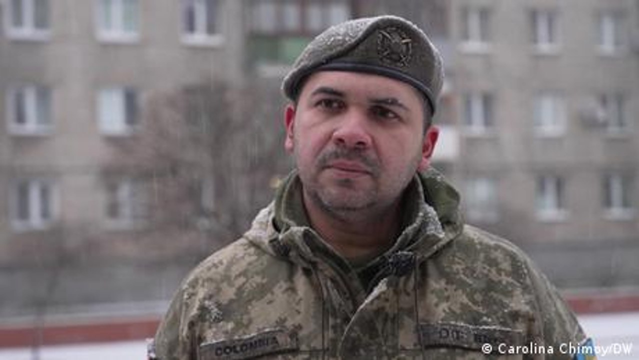 Kolumbianische Soldaten in der Ukraine