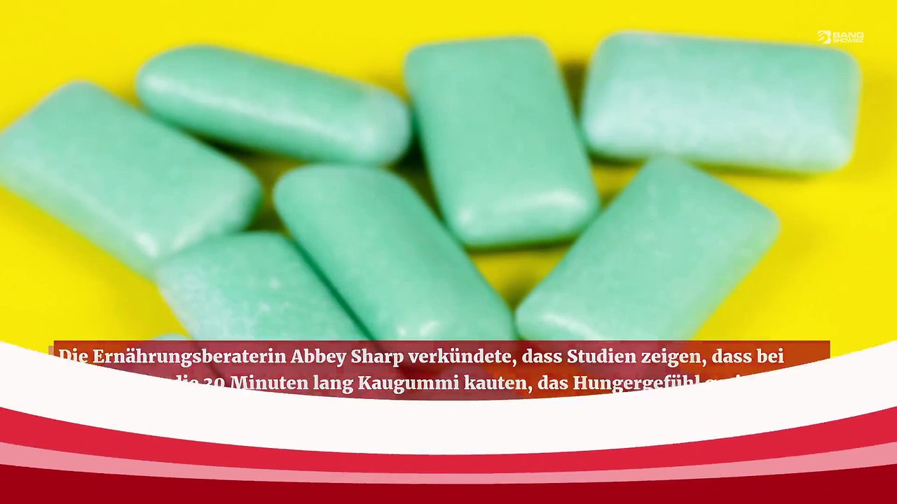 Kaugummi soll Appetit auf gleiche Weise wie Ozempic unterdrücken