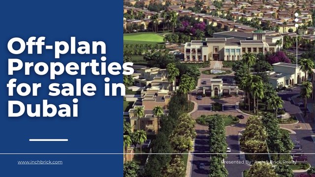 Off-plan Properties for sale in Dubai