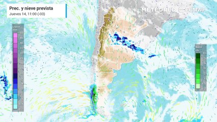 Alerta por tormentas intensas