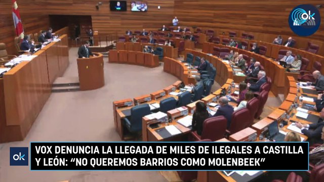 Vox denuncia la llegada de miles de ilegales a Castilla y León: No queremos barrios como Molenbeek