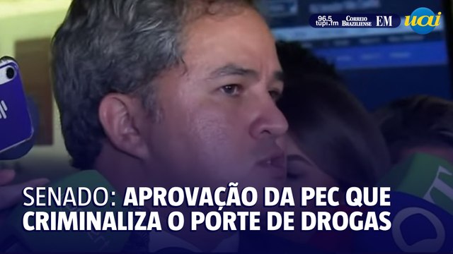 Efraim Filho fala sobre a PEC que criminaliza o porte de drogas