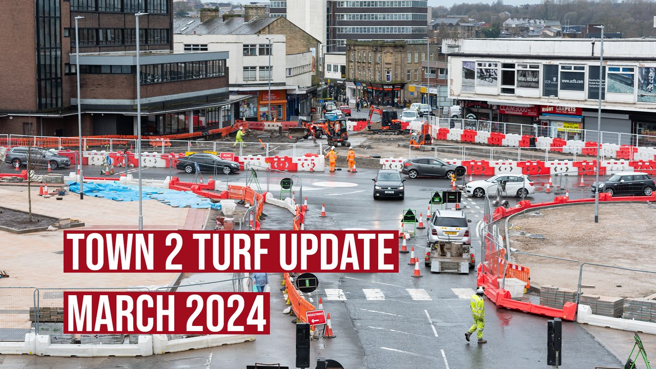 Town 2 Turf project progress update March 2024