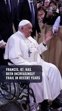 Pope Francis says option of resigning is only ‘a distant hypothesis’