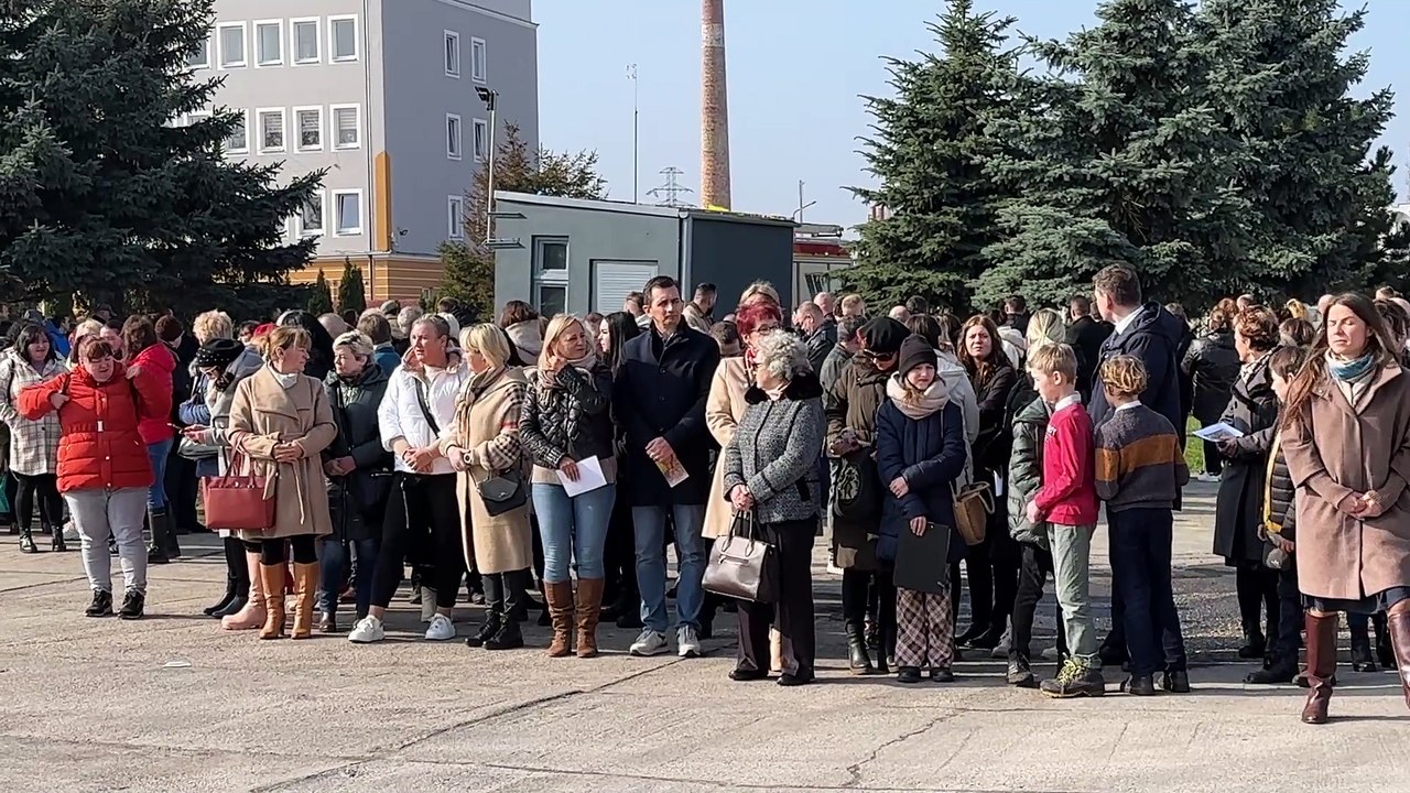 Powitanie obrazu Matki Bożej Częstochowskiej w Run Chłodnia we Włocławku