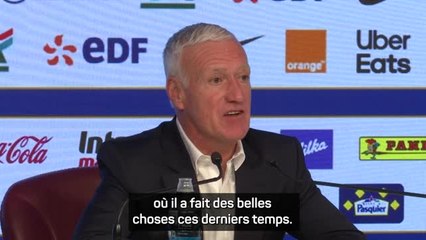 Bleus - Deschamps "Ça me semblait logique de rappeler Diaby"